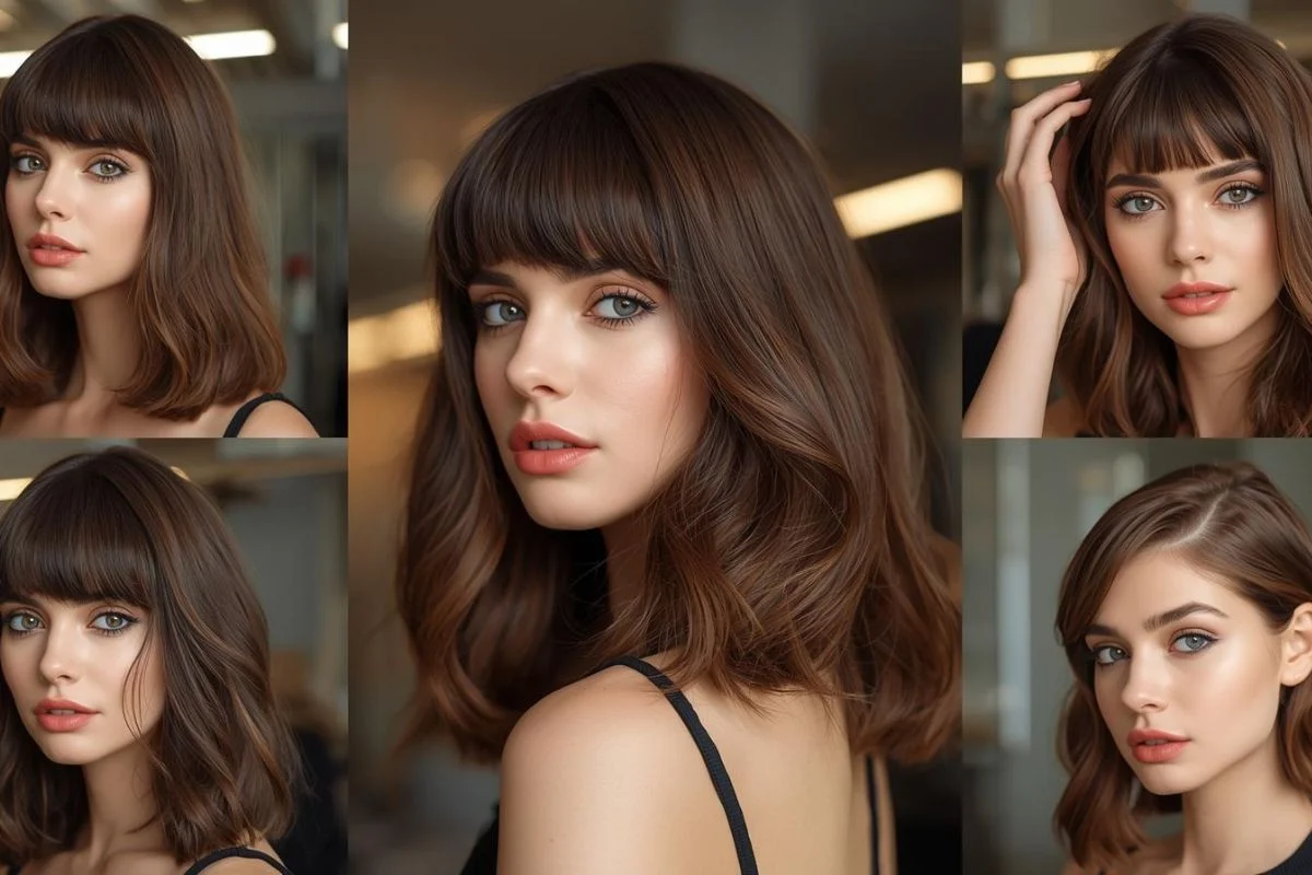 different types of bangs hairstyles guide