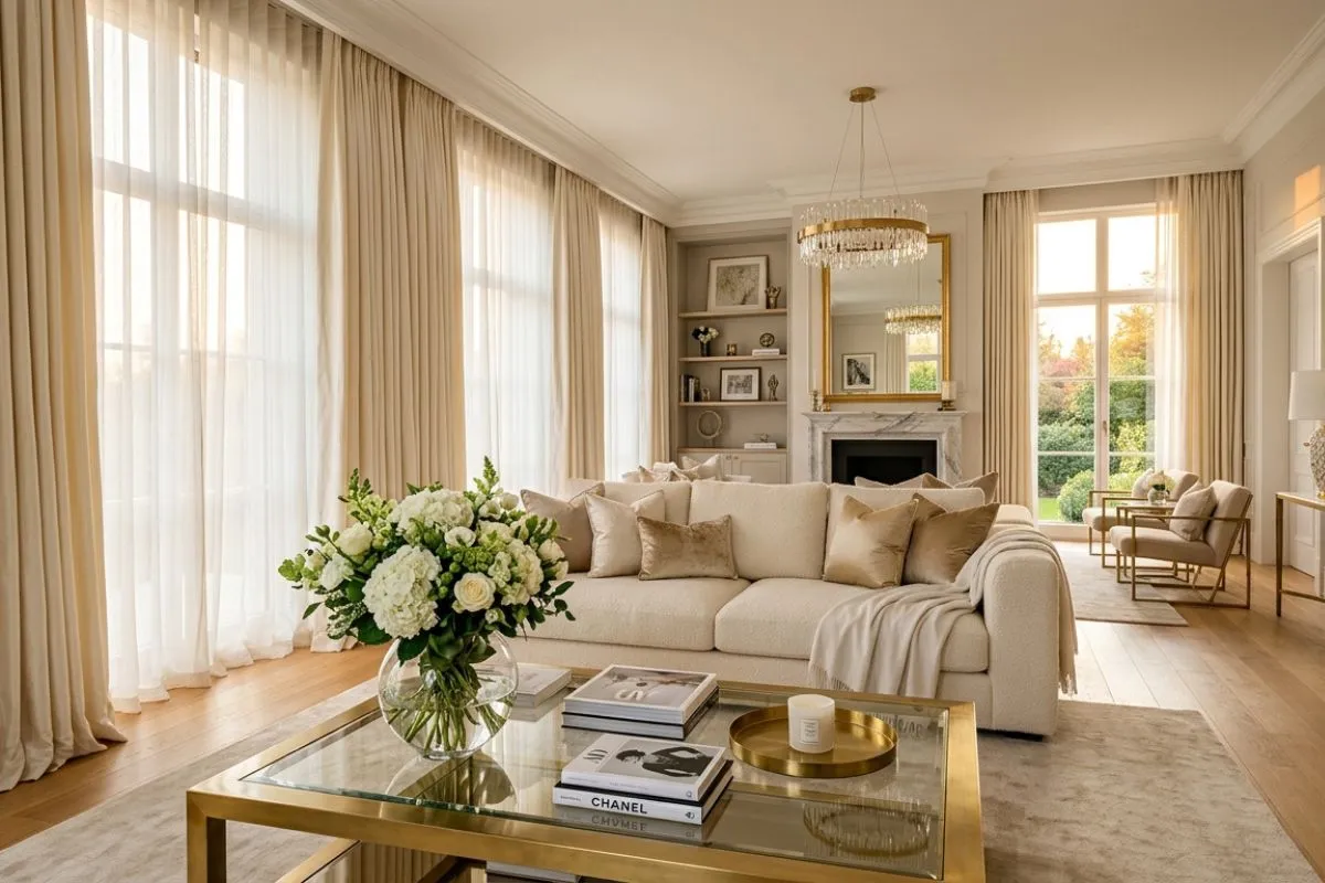 luxury curtains for living room