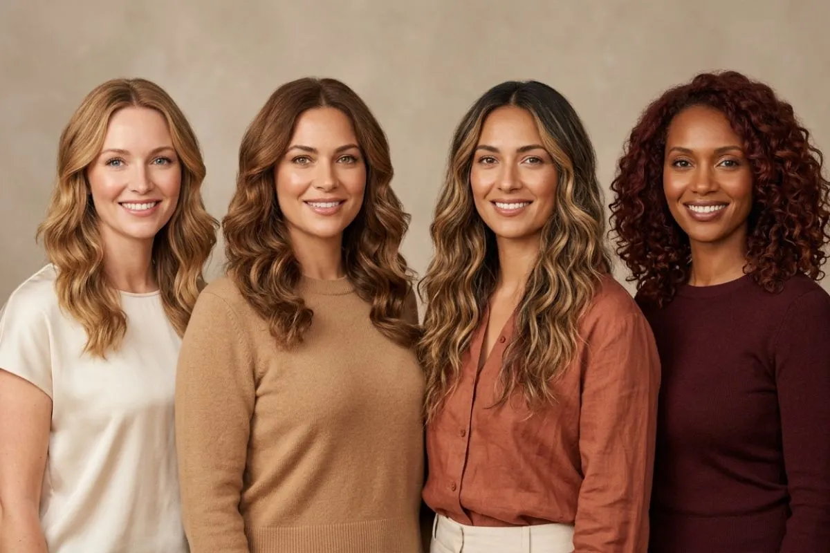 Hair Shades For Warm Skin Tones